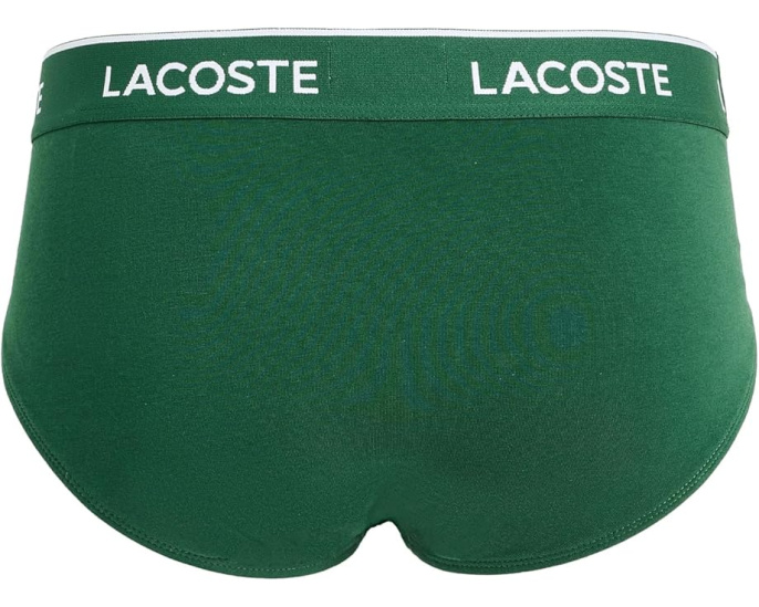 5 пар трусов Lacoste из хлопкового стрейч-джерси с эластичным поясом