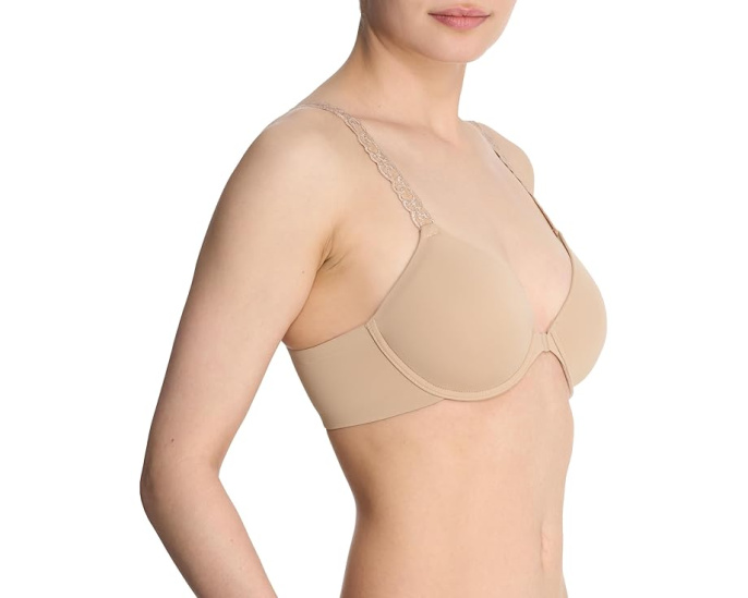 Бюстгальтер Natori Pure Luxe с передней застежкой и косточками