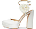 Badgley Mischka Туфли Janessa на платформе с крупным цветком и ремешком
