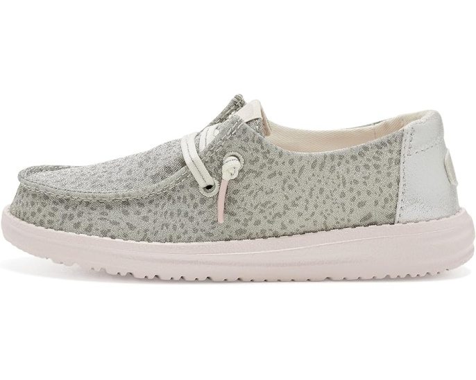Hey Dude туфли Wendy Luxe Leopard для детей с леопардовым принтом