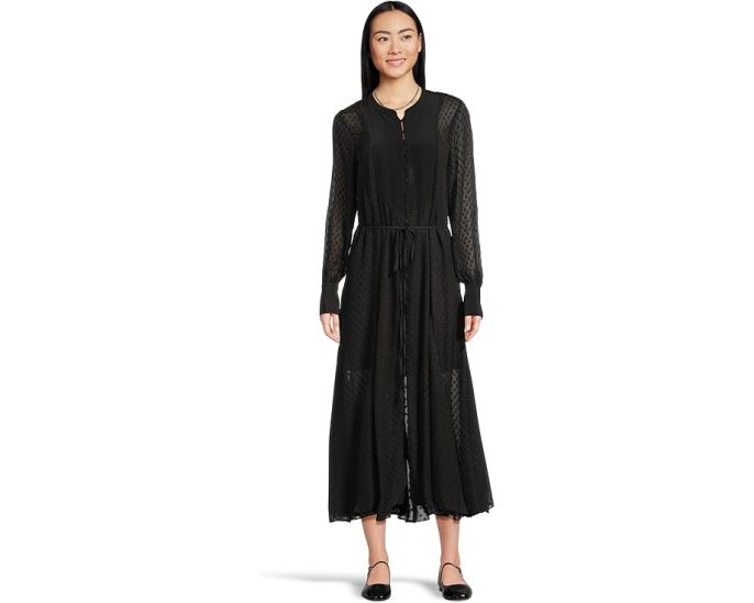 Платье Suzy от Madewell из жаккарда с точками