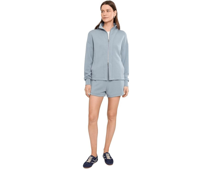 Ва́рли худи с молнией Arlene Zip Through Sweat оверсайз