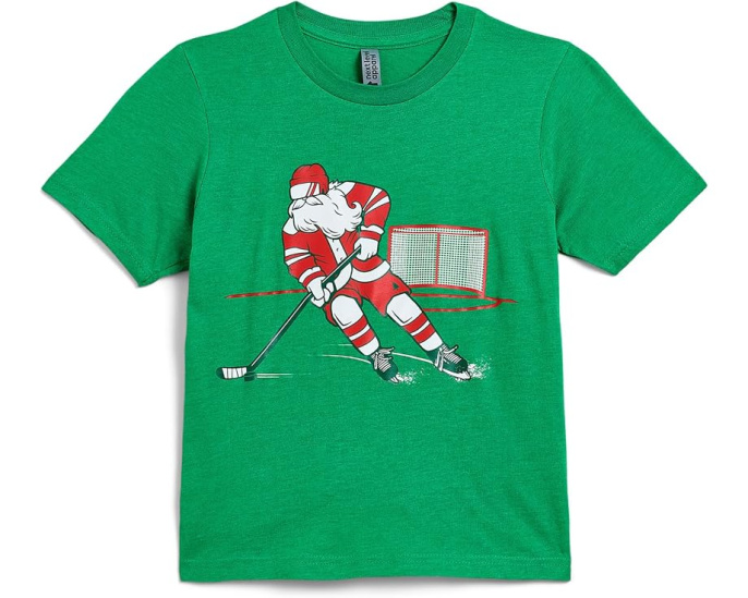 Хоккейная футболка ChalkTalk SPORTS с рисунком Saint Nick