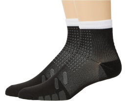 Компрессионные носки для велоспорта Eurosock Bike Quarter Compression 2 пары с технологией Silver drySTAT