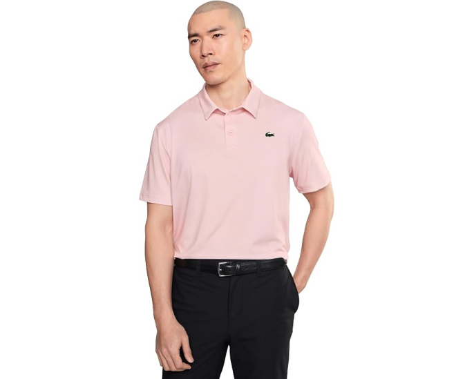 Lacoste поло для гольфа с принтом и технологией Ultra Dry