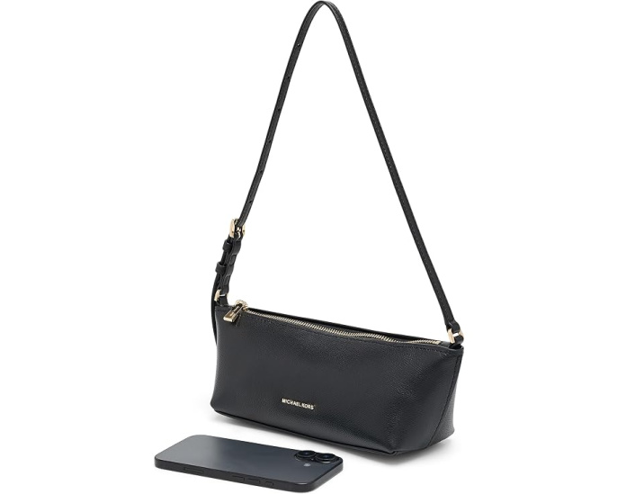 MICHAEL Michael Kors сумка Laila Small East West Pouchette кожаная