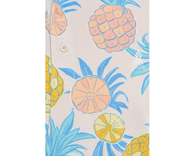 Поло Chubbies The Citrus Punch со вставками из спандекса