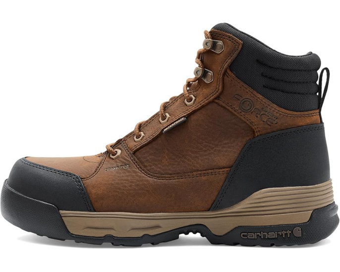 Ботинки Carhartt Force HD 6 дюймов водонепроницаемые с композитным носком