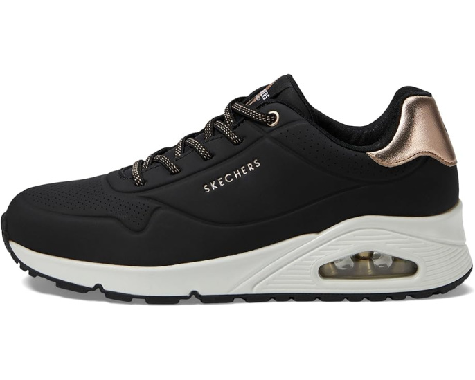 Кроссовки UNO Shimmer Away от Skechers черные
