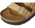 Сандалии Florida Platform от Birkenstock из нубука на платформе