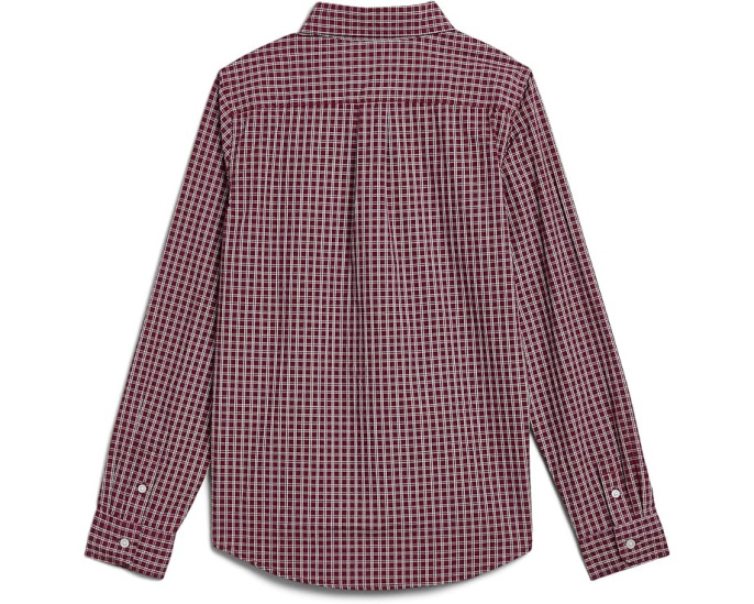 Plaid Poplin Button-Down Shirt (Toddler/Little Kid/Big Kid)