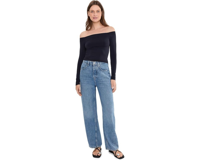 Топ Round Two Off the Shoulder от Free People с открытыми плечами