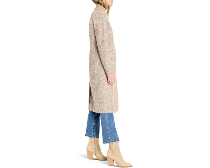 Sherpa Tweed Knit Topcoat