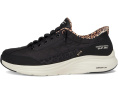 Кроссовки SKECHERS Contour Foam Cozy Fit Hands Free Slip-Ins с леопардовым принтом