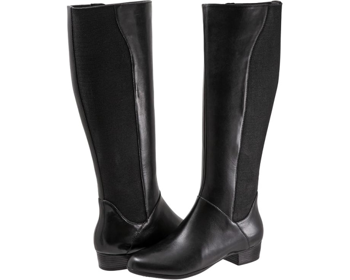 Ботинки Trotters Misty Wide Shaft до колена с широким голенищем