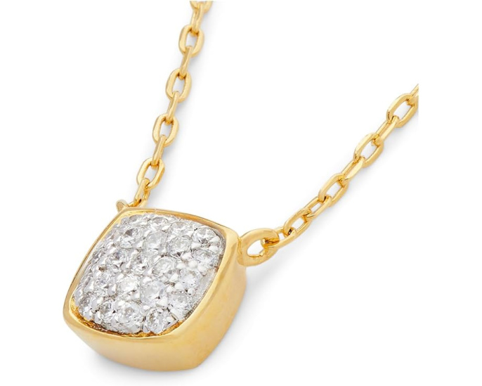 Подвеска Fine Jewelry Pave Diamond с бриллиантами и цирконием