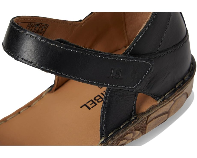 Сандалии Josef Seibel Rosalie 42 на мини-клин с цветочным принтом