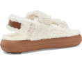 Сандалии Shearling с открытым носком и овчиной от MOON BOOT