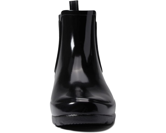 Сапоги Hunter Refined Chelsea Gloss водостойкие с эластичной вставкой