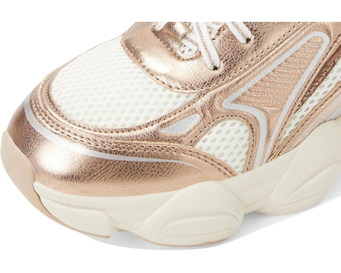 Детские кроссовки Steve Madden Kids Radley с блестящими акцентами и сетчатым верхом