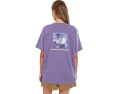 Evolution Moon Florals Print Box NSE Relaxed Short Sleeve Tee