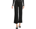 Черные укороченные джинсы 7 For All Mankind Cropped Alexa с высокой посадкой