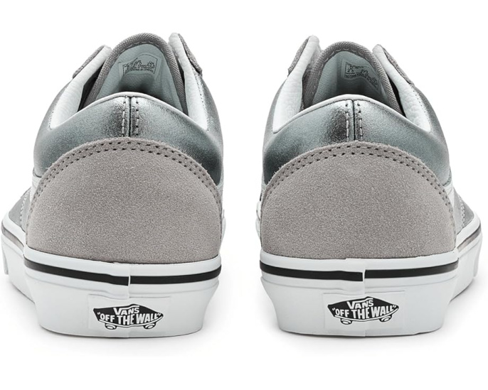 Кеды Vans Old Skool для детей с кожаным верхом и вафельной подошвой