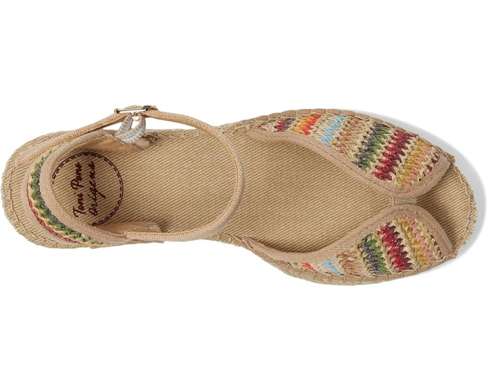 Эспадрильи Toni Pons Bella-Ma с открытым мысом и клином из джута
