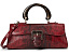 Сумка Brahmin Dayan Satchel с красным опаловым отливом