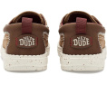 Детские кеды Hey Dude Wally Cru Crafted Varsity