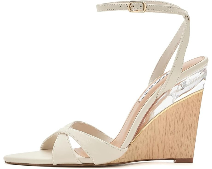 Босоножки Steve Madden Sorynn на танкетке с пряжкой