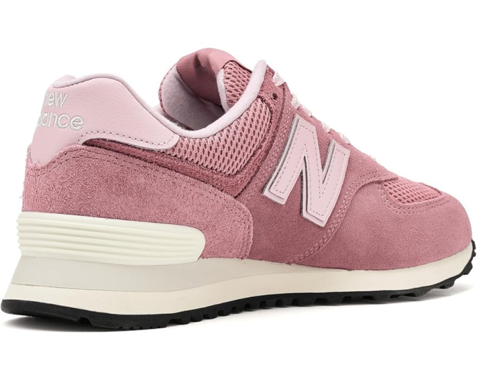 Кроссовки New Balance Classics WL574V2 с верхом из замши и сетки