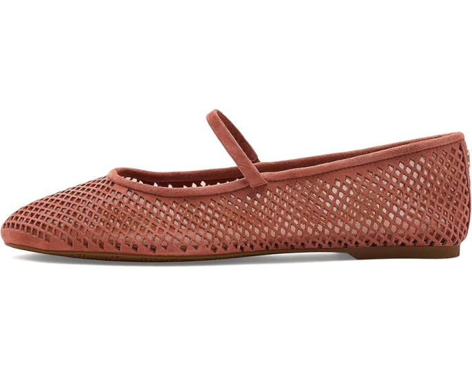 Мэри Джейн Jayna с перфорированной замши от Lauren Ralph Lauren