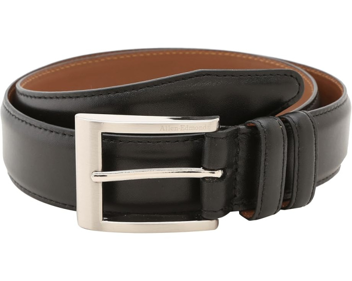 Широкий классический ремень Allen Edmonds Wide Basic Dress Belt