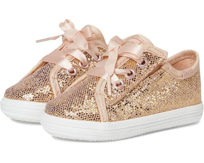 Детские ботиночки Keds Kickstart Celebrations для малышей с пайетками и круглым носком