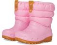 Crocs утепленные сапоги Classic Neo Puff для детей с искусственным мехом