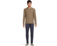 Джемпер Johnston & Murphy Melange Pullover с рубчатыми манжетами