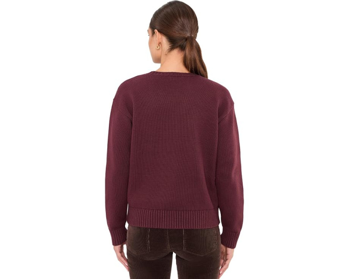Свитер женский Lauren Ralph Lauren из хлопка с жаккардовым рисунком