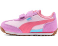 Puma Easy Rider Hook And Loop детские кроссовки на липучках с ретро дизайном