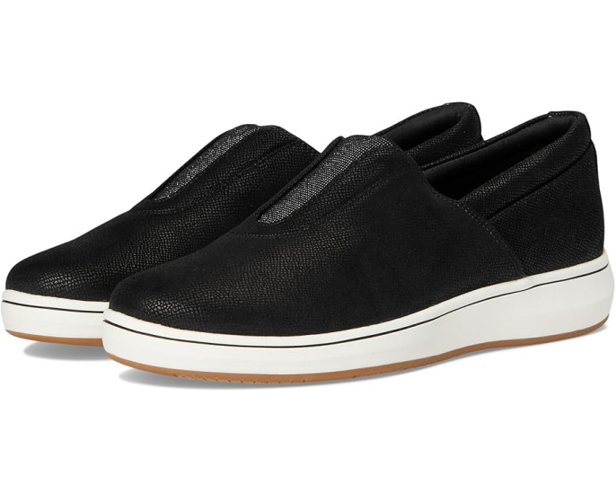 Слипоны Clarks Breezesky Ria с текстильным верхом и пеной Cushion Soft