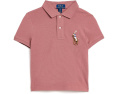 Boxy Big Pony Stretch Mesh Polo Shirt (Toddler/Little Kid)