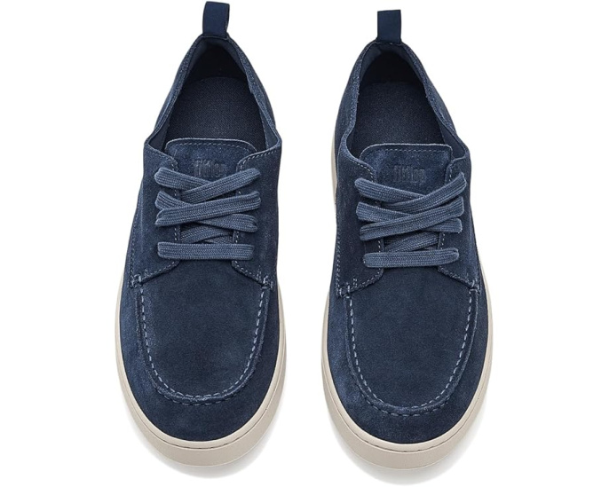Туфли FitFlop Craft-Q Suede Moc Derby с технологией iQushion