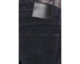 Брюки AG Jeans Everett Slim Straight из рубчатого вельвета в винтажно-черном цвете