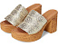 Seychelles Босоножки Applause Metallic Woven с плетением и высоким каблуком