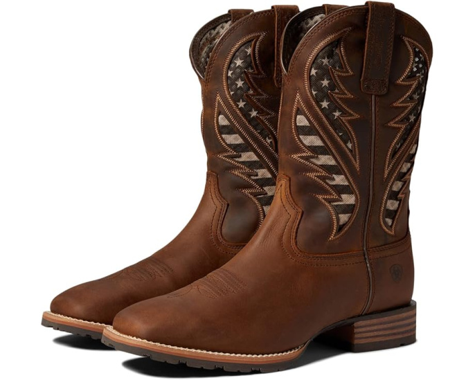 Сапоги Ariat Hybrid VentTEK с сетчатыми вставками и квадратным носком