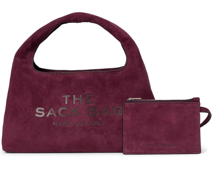 Мини-сумка Marc Jacobs из замши с магнитной застежкой
