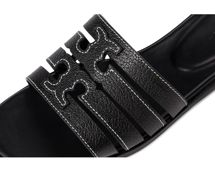 Сандалии Tory Burch Ines Cage с открытым носком и двойным логотипом