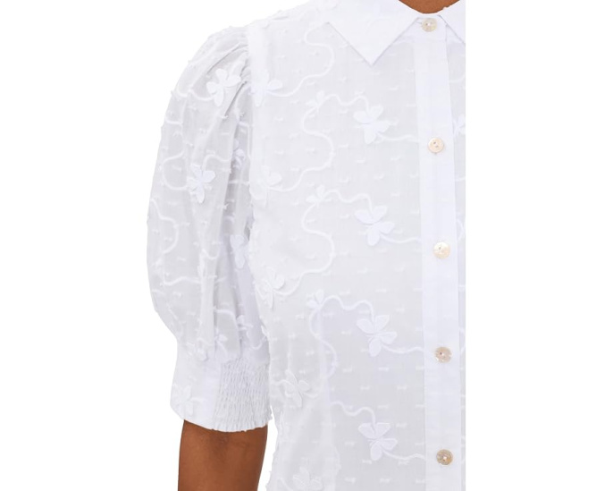 Платье-рубашка миди Larkyn Midi Shirtdress от Lilly Pulitzer с расклешенным подолом