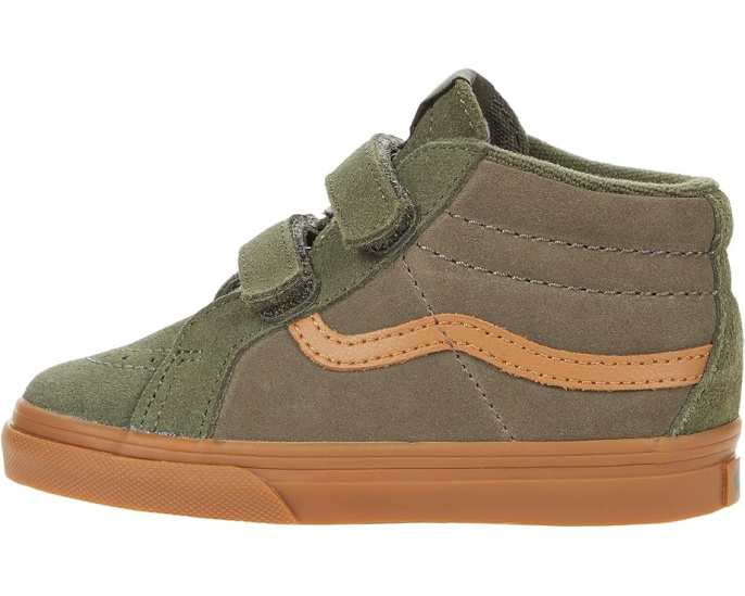 Кроссовки Vans Kids Sk8-Mid Reissue V с застежкой на липучке