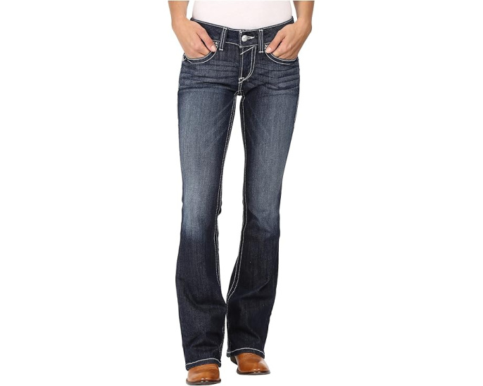 Джинсы Ariat R.E.A.L. Bootcut Rosey Whipstitch цвета Lakeshore
